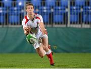 20 September 2013; Conor Young, Ulster, in action against Leinster. Under 20 Interprovincial, Leinster v Ulster, Donnybrook Stadium, Donnybrook, Dublin. Picture credit: Matt Browne / SPORTSFILE