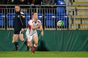 20 September 2013; Conor Young, Ulster, in action against Leinster. Under 20 Interprovincial, Leinster v Ulster, Donnybrook Stadium, Donnybrook, Dublin. Picture credit: Matt Browne / SPORTSFILE