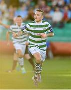 21 September 2013; Gary McCabe, Shamrock Rovers, celebrates after scoring his side's first goal. EA Sports Cup Final, Shamrock Rovers v Drogheda United, Tallaght Stadium, Tallaght, Co. Dublin. Photo by Sportsfile