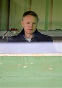 21 September 2013; Ireland head coach Joe Schmidt in attendance at the game. Celtic League 2013/14, Round 3, Connacht v Ulster, The Sportsground, Galway. Picture credit: Diarmuid Greene / SPORTSFILE