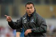 21 September 2013; Connacht head coach Pat Lam. Celtic League 2013/14, Round 3, Connacht v Ulster, The Sportsground, Galway. Picture credit: Diarmuid Greene / SPORTSFILE