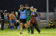 21 September 2013; Willie Faloon, Connacht, is assisted off the pitch after picking up an injury. Celtic League 2013/14, Round 3, Connacht v Ulster, The Sportsground, Galway. Picture credit: Diarmuid Greene / SPORTSFILE