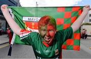 22 September 2013; Conor McHale, age 11, from Knockmore, Co. Mayo, ahead of the GAA Football All-Ireland Championship Finals, Croke Park, Dublin. Picture credit: Brian Lawless / SPORTSFILE