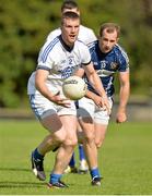 21 September 2013; Brendan McDyer, Naomh Conaill, Donegal, in action against Michael Pollock, St, Galls, Antrim, during the quarter-final at the 2013 FBD 7s at Kilmacud Crokes GAA Club. The competition, now in its 41st year, attracted top club teams from all over Ireland and provided a day of fantastic football for GAA fans. Kilmacud Crokes GAA Club, Stillorgan, Co. Dublin. Picture credit: Barry Cregg / SPORTSFILE