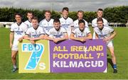 21 September 2013; The Naomh Conaill, Donegal, team during the 2013 FBD 7s at Kilmacud Crokes GAA Club. The competition, now in its 41st year, attracted top club teams from all over Ireland and provided a day of fantastic football for GAA fans. Kilmacud Crokes GAA Club, Stillorgan, Co. Dublin. Picture credit: Barry Cregg / SPORTSFILE