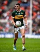 13 July 2024; Seán O'Shea of Kerry during the GAA Football All-Ireland Senior Championship semi-final match between Armagh and Kerry at Croke Park in Dublin. Photo by Harry Murphy/Sportsfile