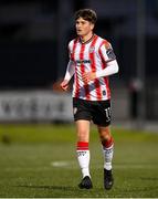 18 July 2024; Colm Whelan of Derry City during the UEFA Conference League first qualifying round second leg match between Derry City and FCB Magpies at the Ryan McBride Brandywell Stadium in Derry. Photo by Stephen McCarthy/Sportsfile