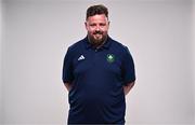 20 June 2024; Team manager Michael O'Rourke during the Rowing Team Ireland Paris 2024 team announcement at the Oriel House Hotel in Ballincollig, Cork. Photo by Harry Murphy/Sportsfile