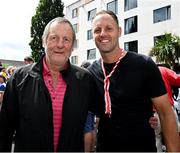 21 July 2024; John and David Meyler before the GAA Hurling All-Ireland Senior Championship Final between Clare and Cork at Croke Park in Dublin. Photo by Ray McManus/Sportsfile