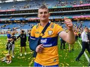 21 July 2024; Conor Cleary of Clare celebrates after the GAA Hurling All-Ireland Senior Championship Final between Clare and Cork at Croke Park in Dublin. Photo by John Sheridan/Sportsfile