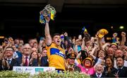 21 July 2024; Clare captain Tony Kelly lifts the Liam MacCarthy Cup after his side's victory in the GAA Hurling All-Ireland Senior Championship Final match between Clare and Cork at Croke Park in Dublin. Photo by Seb Daly/Sportsfile