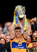 21 July 2024; Tony Kelly of Clare lifts the Liam MacCarthy cup following victory in the GAA Hurling All-Ireland Senior Championship Final between Clare and Cork at Croke Park in Dublin. Photo by Stephen McCarthy/Sportsfile