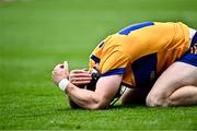 21 July 2024; Clare captain Tony Kelly celebrates after his side's victory in the GAA Hurling All-Ireland Senior Championship Final between Clare and Cork at Croke Park in Dublin. Photo by Piaras Ó Mídheach/Sportsfile