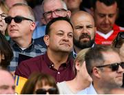 21 July 2024; Former Taoiseach and Tánaiste Leo Varadkar TD before the GAA Hurling All-Ireland Senior Championship Final between Clare and Cork at Croke Park in Dublin. Photo by Stephen McCarthy/Sportsfile