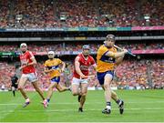 21 July 2024; Tony Kelly of Clare during the GAA Hurling All-Ireland Senior Championship Final between Clare and Cork at Croke Park in Dublin. Photo by Stephen McCarthy/Sportsfile
