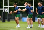 23 July 2024; Gavin Mullin during the Team Ireland Rugby Sevens captain's run at the Parc départemental des sports de Marville ahead of the 2024 Paris Summer Olympic Games in Paris, France. Photo by David Fitzgerald/Sportsfile
