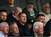 23 July 2024; Former Republic of Ireland player Robbie Keane looks on before the UEFA Champions League second qualifying round first leg match between Shamrock Rovers and Sparta Prague at Tallaght Stadium in Dublin. Photo by Harry Murphy/Sportsfile