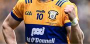 21 July 2024; The jersey of Clare captain Tony Kelly after his side's victory in the GAA Hurling All-Ireland Senior Championship Final between Clare and Cork at Croke Park in Dublin. Photo by Piaras Ó Mídheach/Sportsfile