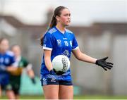 27 July 2024; Katie Mai Reilly of Cavan during the ZuCar All-Ireland Ladies Football U-18 Championship A final match between Cavan and Kerry at O’Connor Park in Tullamore, Offaly. Photo by Michael P Ryan/Sportsfile