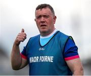 27 July 2024; Cavan maor foirne Martin Daly during the ZuCar All-Ireland Ladies Football U-18 Championship A final match between Cavan and Kerry at O’Connor Park in Tullamore, Offaly. Photo by Michael P Ryan/Sportsfile