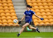 27 July 2024; Ellie Brady of Cavan during the ZuCar All-Ireland Ladies Football U-18 Championship A final match between Cavan and Kerry at O’Connor Park in Tullamore, Offaly. Photo by Michael P Ryan/Sportsfile