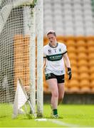 27 July 2024; Kerry goalkeeper Béibhinn Nic an tSíthigh during the ZuCar All-Ireland Ladies Football U-18 Championship A final match between Cavan and Kerry at O’Connor Park in Tullamore, Offaly. Photo by Michael P Ryan/Sportsfile