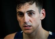 28 July 2024; Aidan Walsh of Team Ireland after his defeat by Makan Traore of Team France in their men's 71kg preliminary round of 32 bout at the North Paris Arena during the 2024 Paris Summer Olympic Games in Paris, France. Photo by David Fitzgerald/Sportsfile