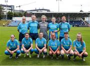 28 July 2024; Terenure Rangers team before the FAI Women's Amateur Cup Final 2024 match between Whitehall Rangers and Terenure Rangers at UCD Bowl in Dublin. Photo by Michael P Ryan/Sportsfile