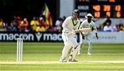 28 July 2024; Andy McBrine of Ireland batting during day four of the Test Match between Ireland and Zimbabwe at Stormont in Belfast. Photo by Oliver McVeigh/Sportsfile