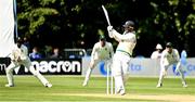 28 July 2024; Andy McBrine of Ireland batting during day four of the Test Match between Ireland and Zimbabwe at Stormont in Belfast. Photo by Oliver McVeigh/Sportsfile