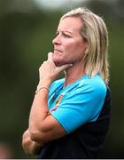 28 July 2024; Terenure Rangers manager Caroline Kelly during the FAI Women's Amateur Cup Final 2024 match between Whitehall Rangers and Terenure Rangers at UCD Bowl in Dublin. Photo by Michael P Ryan/Sportsfile