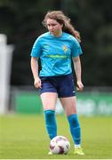28 July 2024; Sarah Ryan of Terenure Rangers during the FAI Women's Amateur Cup Final 2024 match between Whitehall Rangers and Terenure Rangers at UCD Bowl in Dublin. Photo by Michael P Ryan/Sportsfile