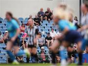 28 July 2024; Spectators look on during the FAI Women's Amateur Cup Final 2024 match between Whitehall Rangers and Terenure Rangers at UCD Bowl in Dublin. Photo by Michael P Ryan/Sportsfile