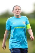 28 July 2024; Niamh Carroll of Terenure Rangers during the FAI Women's Amateur Cup Final 2024 match between Whitehall Rangers and Terenure Rangers at UCD Bowl in Dublin. Photo by Michael P Ryan/Sportsfile