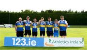 28 July 2024; The Tipperary team that came third in the County event at the 123.ie National Track and Field League Final at Tullamore Harriers Athletics Club in Offaly. Photo by Matt Browne/Sportsfile