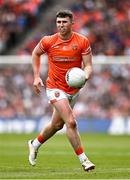 28 July 2024; Tiernan Kelly of Armagh during the GAA Football All-Ireland Senior Championship Final match between Armagh and Galway at Croke Park in Dublin. Photo by Harry Murphy/Sportsfile