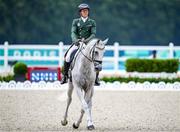 27 July 2024; Austin O’Connor of Team Ireland riding Colorado Blue during the eventing individual dressage at the Château de Versailles during the 2024 Paris Summer Olympic Games in Paris, France. Photo by Pierre Costabadie/Sportsfile
