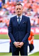 28 July 2024; Nigel Crawford of the 1999 All-Ireland winning Meath football jubilee team who were honoured before the GAA Football All-Ireland Senior Championship Final match between Armagh and Galway at Croke Park in Dublin. Photo by Ben McShane/Sportsfile
