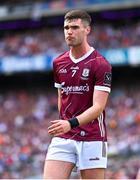 28 July 2024; Séan Mulkerrin of Galway during the GAA Football All-Ireland Senior Championship Final match between Armagh and Galway at Croke Park in Dublin. Photo by Ben McShane/Sportsfile