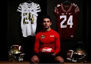 30 July 2024; Budweiser ambassador Joey Carbery at the Aviva Stadium in Dublin. Budweiser is the Official Beer Partner of the Aer Lingus College Football Classic this August 24th. To be in with a chance to win tickets to the game, fans can visit Budweiser.ie. Photo by David Fitzgerald/Sportsfile