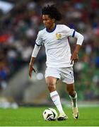 28 July 2024; Senny Mayulu of France during the UEFA European U19 Championship finals match between Spain and France at the National Football Stadium at Windsor Park, Belfast. Photo by Shauna Clinton/Sportsfile