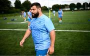 31 July 2024; Rabah Slimani during a Leinster rugby training session at UCD in Dublin. Photo by Ramsey Cardy/Sportsfile