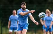 31 July 2024; Harry Byrne during a Leinster rugby training session at UCD in Dublin. Photo by Ramsey Cardy/Sportsfile