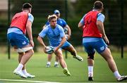 31 July 2024; Fintan Gunne during a Leinster rugby training session at UCD in Dublin. Photo by Ramsey Cardy/Sportsfile