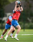 31 July 2024; Charlie Tector during a Leinster rugby training session at UCD in Dublin. Photo by Ramsey Cardy/Sportsfile