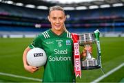 30 July 2024; In attendance during the captains day ahead of the 2024 TG4 All-Ireland Ladies Football Championship Finals at Croke Park in Dublin is Fermanagh captain Shannan McQuade. Photo by Ben McShane/Sportsfile