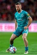 30 July 2024; Jack Byrne of Shamrock Rovers during the UEFA Champions League Second Qualifying Round second leg match between Sparta Prague and Shamrock Rovers at Letná Stadium in Prague, Czechia. Photo by Pavel Lebeda/Sportsfile