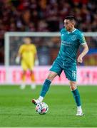 30 July 2024; Gary O'Neill of Shamrock Rovers during the UEFA Champions League Second Qualifying Round second leg match between Sparta Prague and Shamrock Rovers at Letná Stadium in Prague, Czechia. Photo by Pavel Lebeda/Sportsfile