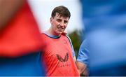 31 July 2024; Charlie Tector during a Leinster rugby training session at UCD in Dublin. Photo by Ramsey Cardy/Sportsfile