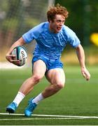 31 July 2024; Henry McErlean during a Leinster rugby training session at UCD in Dublin. Photo by Ramsey Cardy/Sportsfile